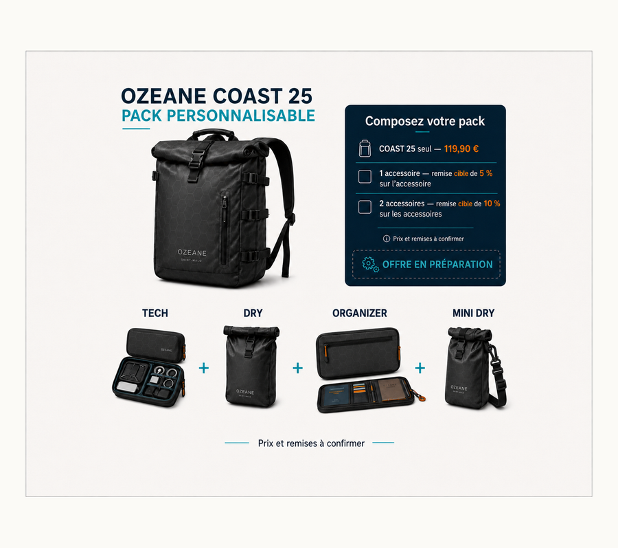 OZEANE COAST 25 — Pack personnalisable