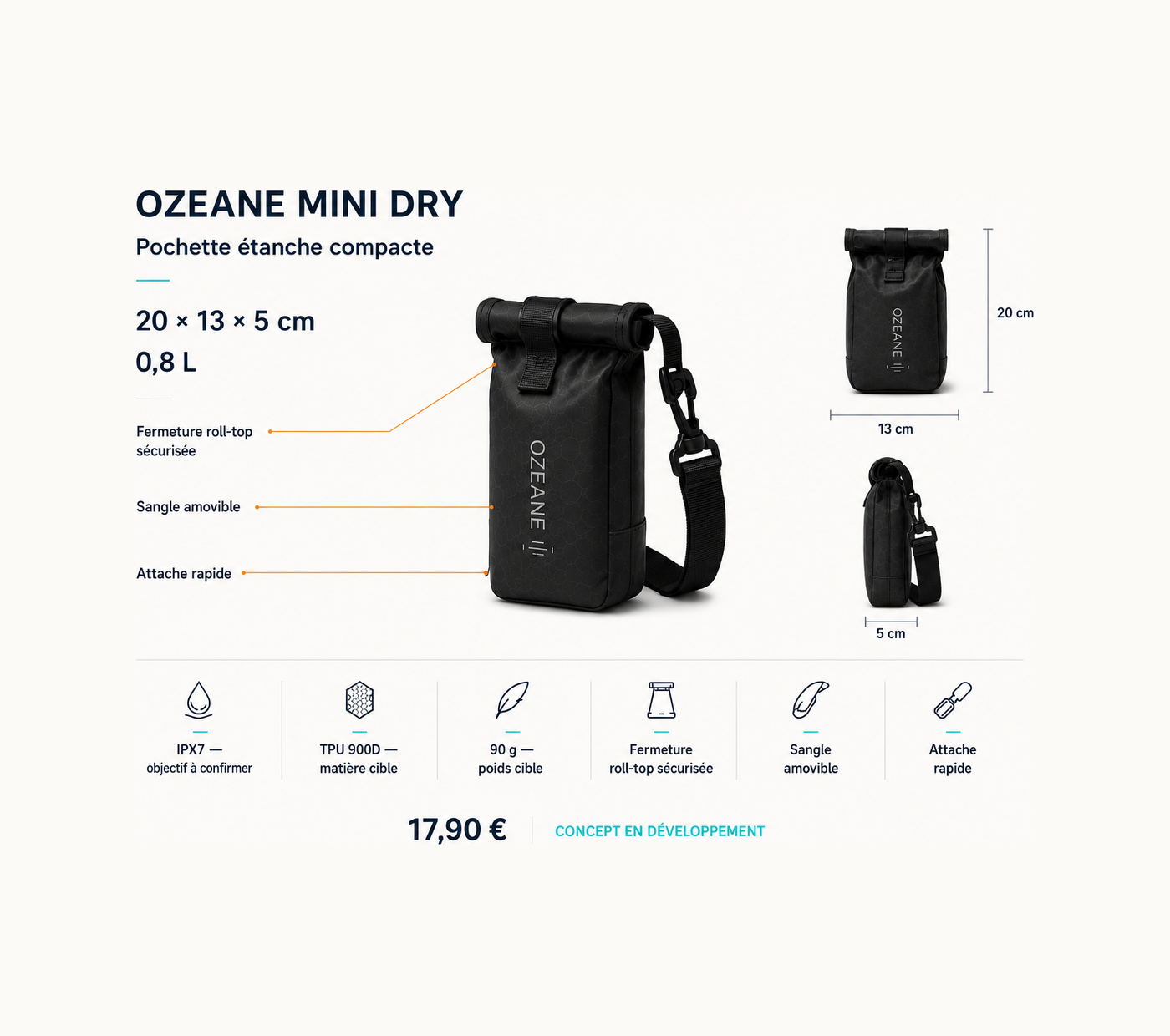 OZEANE COAST 25 — Pack personnalisable